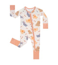 Puppy Rayon of Bamboo Footless Baby Pajamas