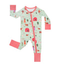 Farm Yard Rayon Of Bamboo Footless Baby Pajamas