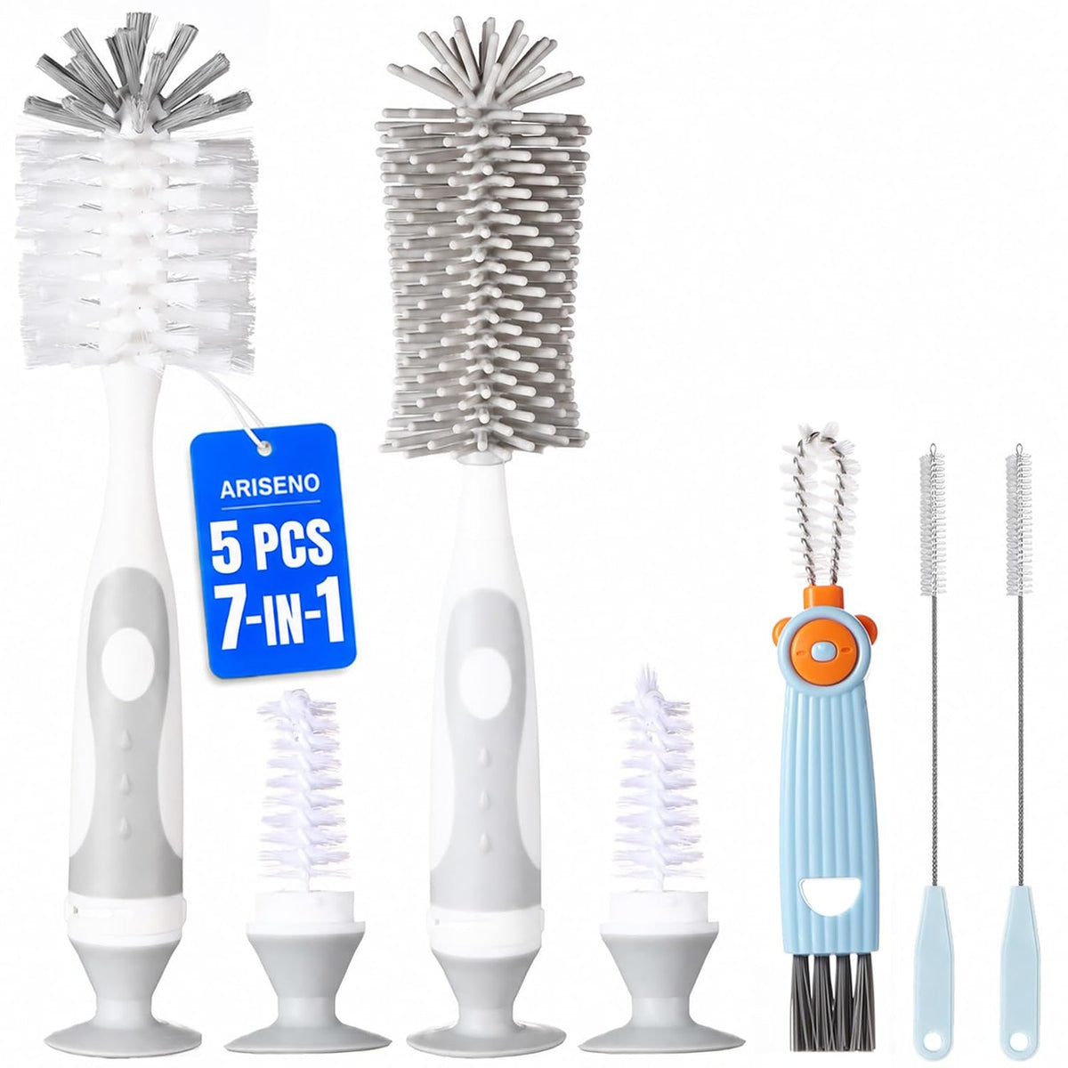 7 in 1 Baby Bottle Cleaner Set