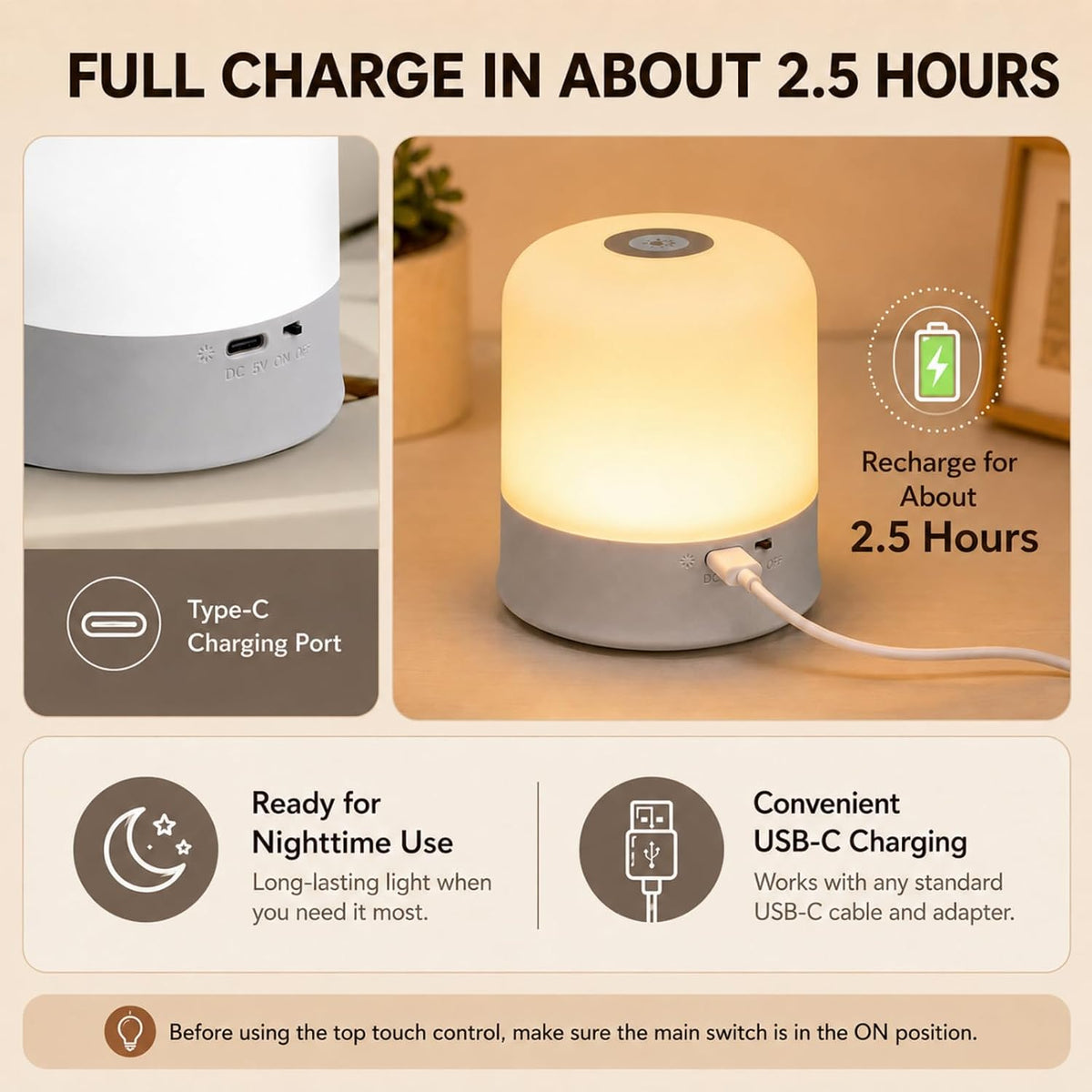 Portable Baby Night Light