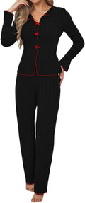 Ribbed Bow Lounge Set