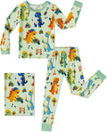 Dinosaur Rayon of Bamboo 2-Piece Pajama Set