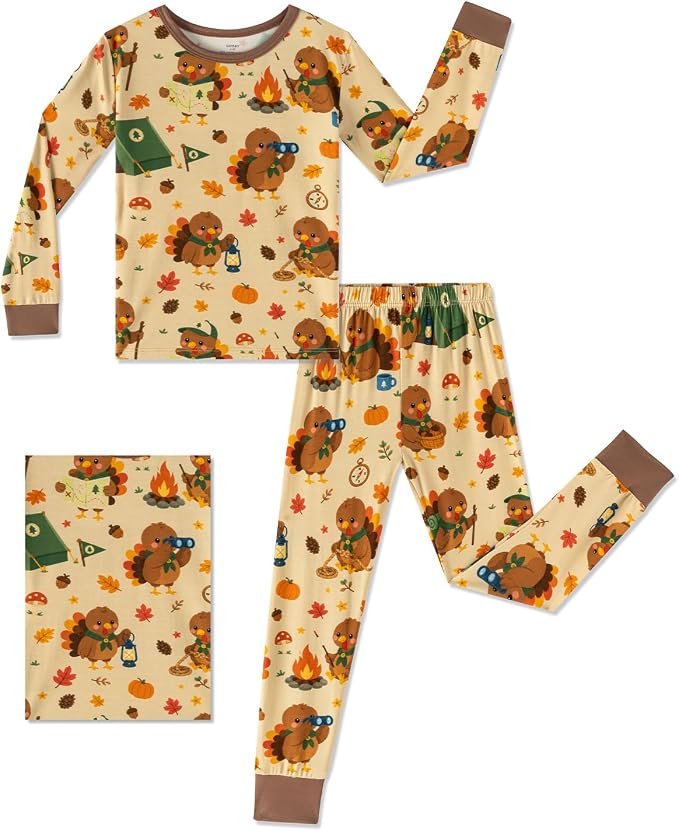 Turkey Rayon of Bamboo 2-Piece Pajama Set